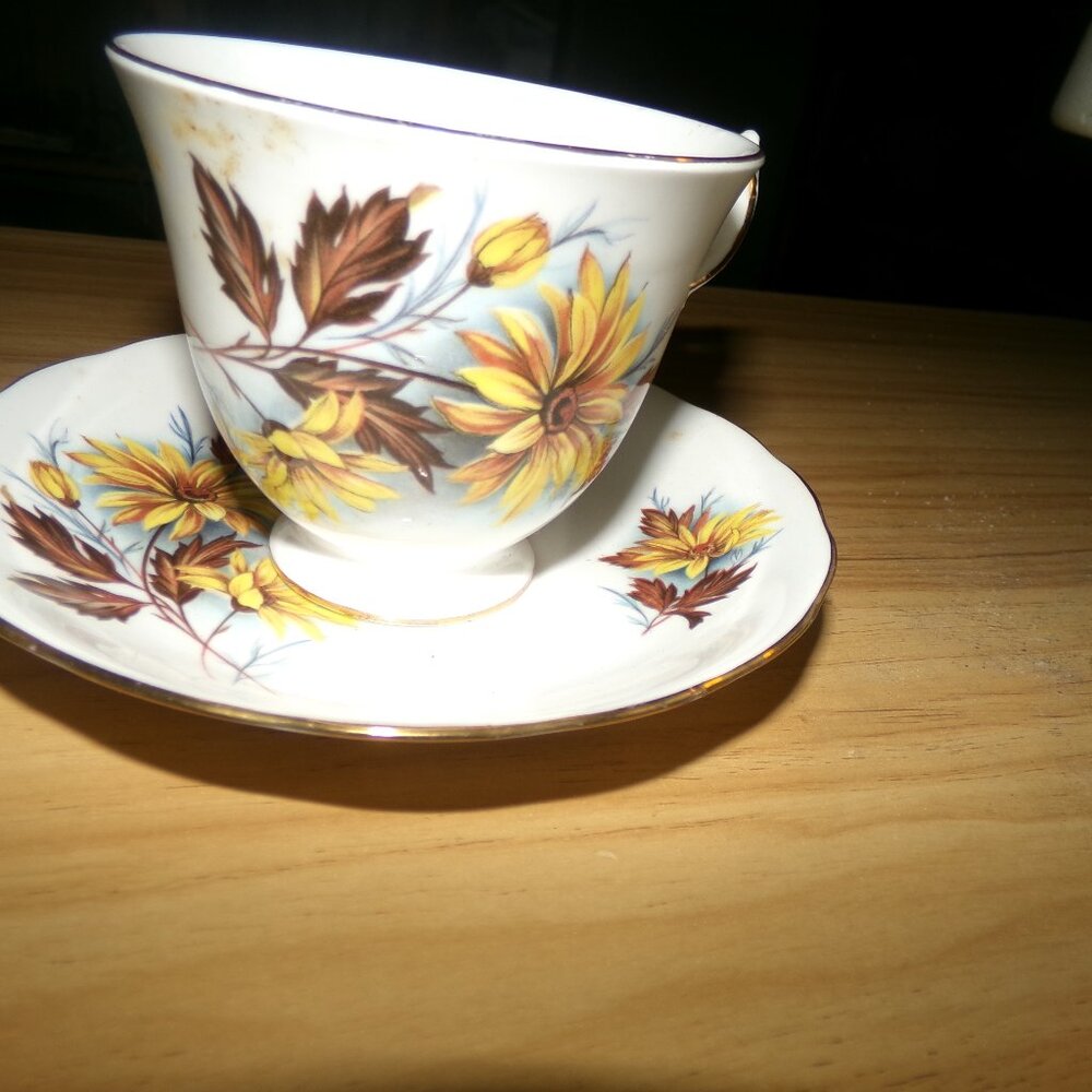 vintage bone China teacup & saucer. england